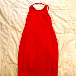 High Neck bodycon MIDI